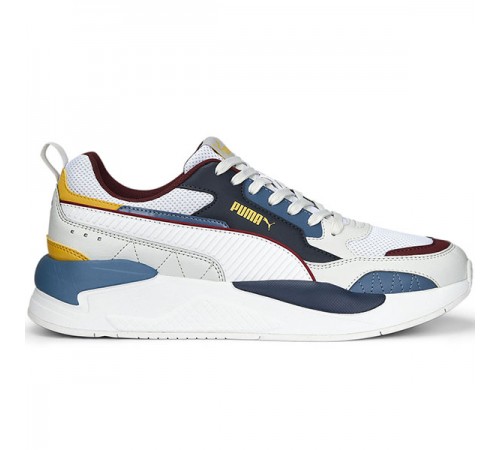 4sn Puma 373108-69 X-Ray 2 Square Sneakers - white/royal-blue/navy/grana